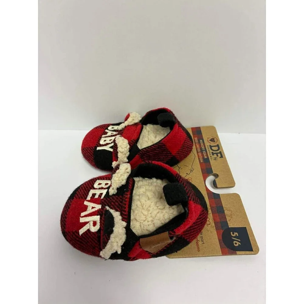 Dearfoams Memory Foam Infant Slippers 